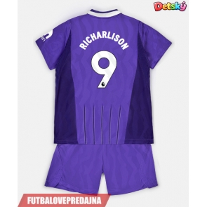 Lacne Dětský Futbalové dres Tottenham Hotspur Richarlison #9 2026-27 Krátky Rukáv - Tretina (+ trenírky)